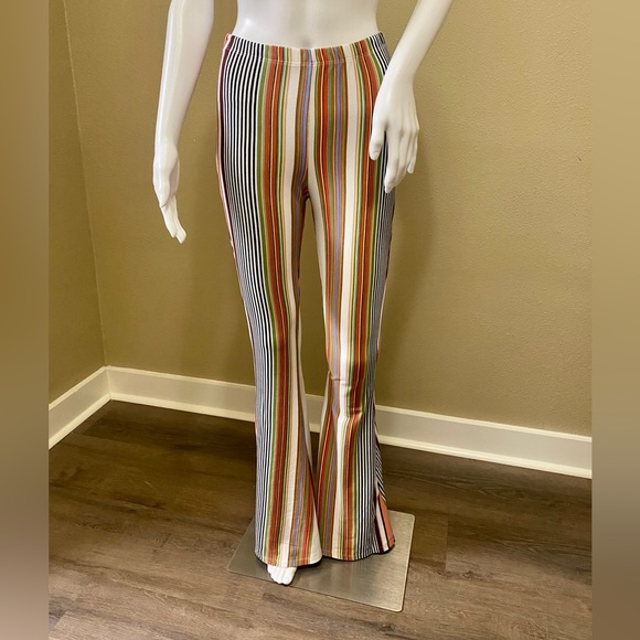 Cotton Bleu Flare Pant - Picture 2 of 6